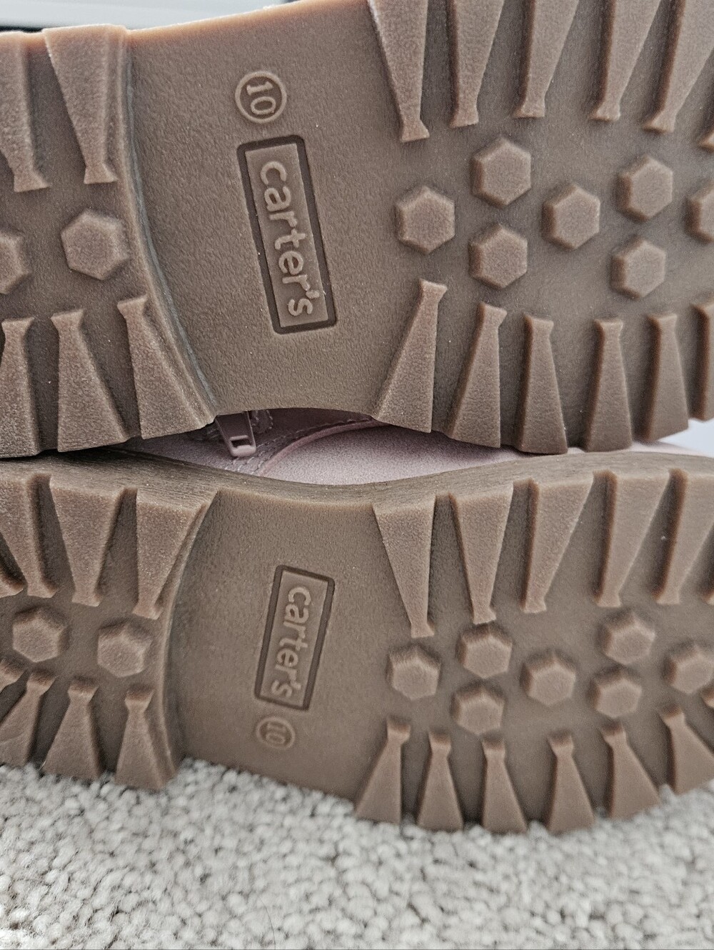 New In Box Carter's Beatris Toddler Girls Casual Ankle Boots Size 10 - Picture 11 of 14